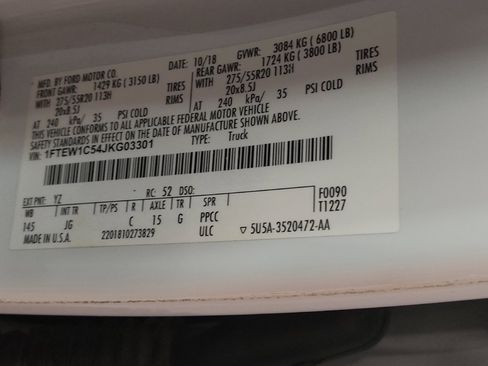 Used 2018 Ford F150 XL w/ Equipment Group 101A Mid RWD image 33