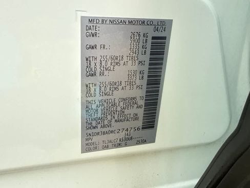Used 2024 Nissan Pathfinder SV FWD image 27