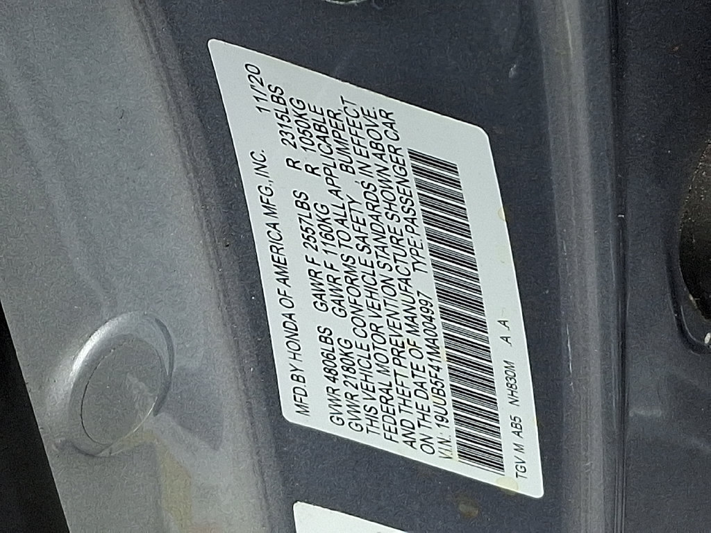 Certified 2021 Acura TLX w/ Technology Package FWD image 28