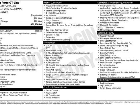 Certified 2021 Kia Forte GT-Line image 26