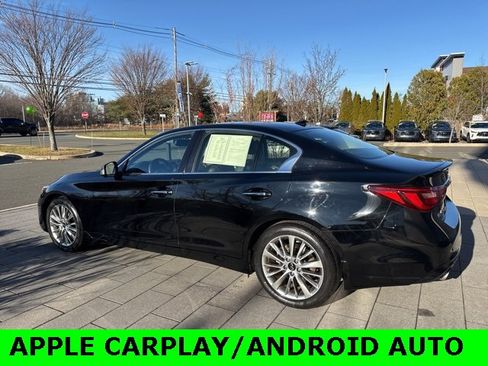 Certified 2023 INFINITI Q50 Luxe w/ Cargo Package image 4