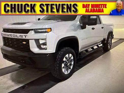 Used 2022 Chevrolet Silverado 2500 Custom w/ Custom Value Package AWD/4WD image 1