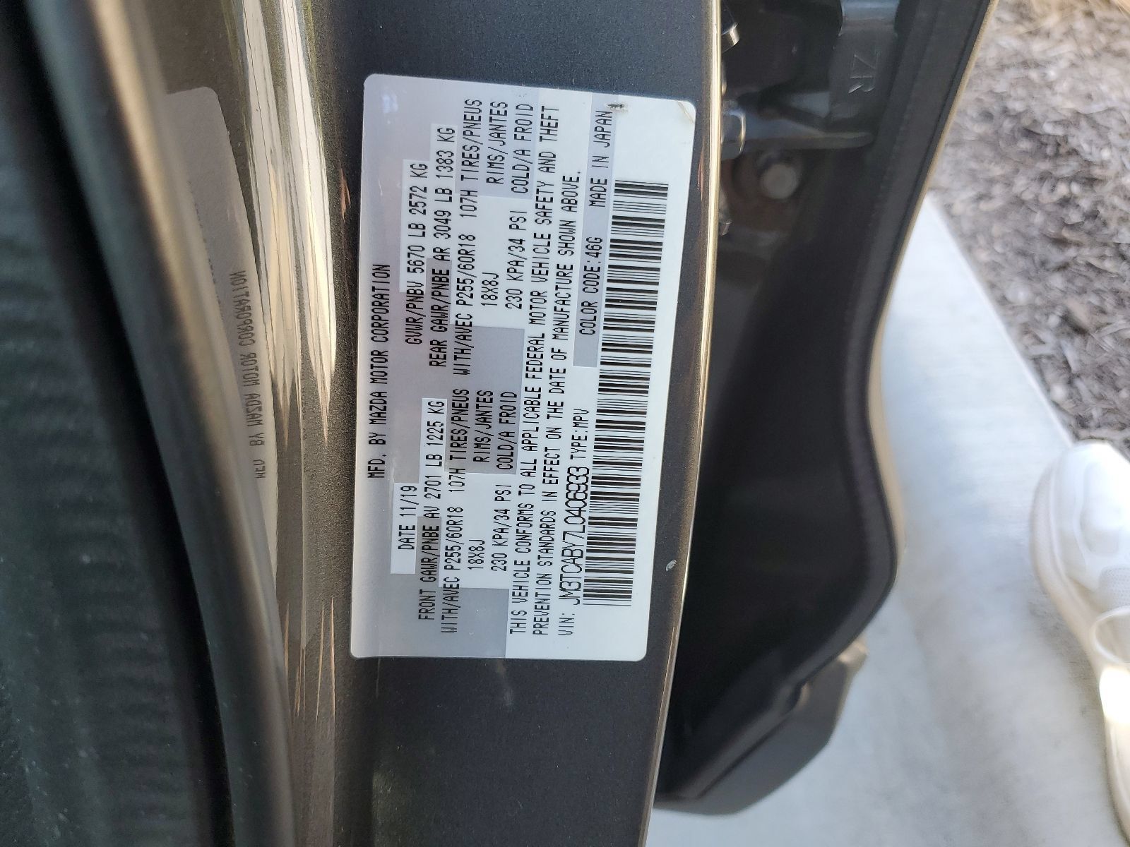 Used 2020 MAZDA CX-9 Sport FWD image 29