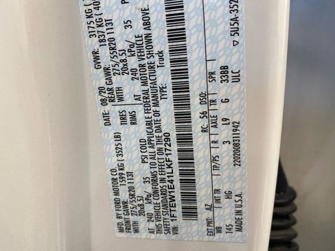 Used 2020 Ford F150 Lariat w/ Equipment Group 502A Luxury image 20