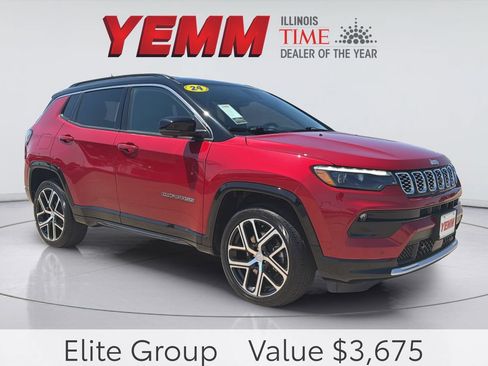 Used 2024 Jeep Compass Limited w/ Elite Group AWD/4WD image 1