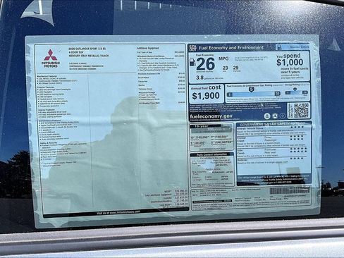 New 2026 Mitsubishi Outlander Sport ES AWD/4WD image 14