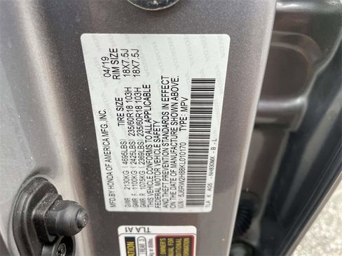 Used 2019 Honda CR-V EX-L image 11