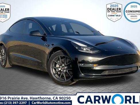 Used 2022 Tesla Model 3 Long Range AWD/4WD image 1