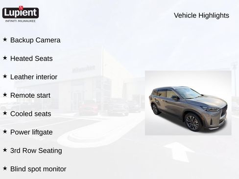 Used 2027 INFINITI QX60 Luxe w/ Cargo Package AWD/4WD image 2