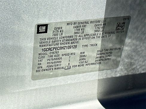 Used 2017 Chevrolet Silverado 1500 Custom w/ Custom Convenience Package image 26