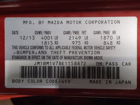 Used 2014 MAZDA MAZDA3 i Touring image 33