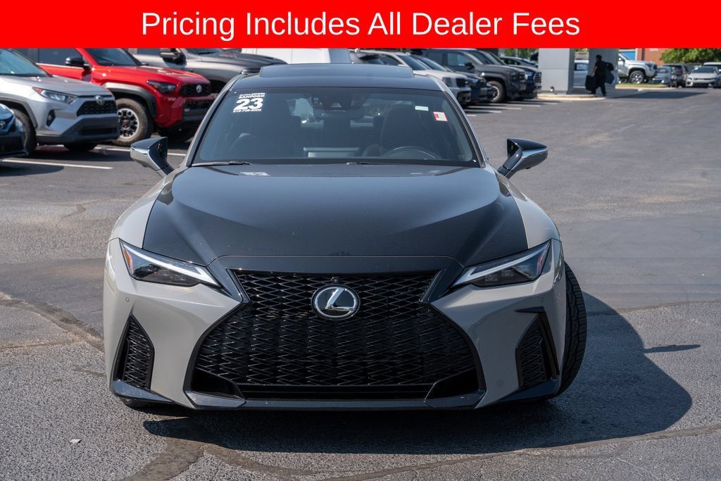 Used 2023 Lexus IS 350 F Sport w/ Accessory Package 2 RWD image 3