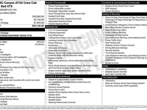 Used 2023 GMC Canyon AT4X AWD/4WD image 25
