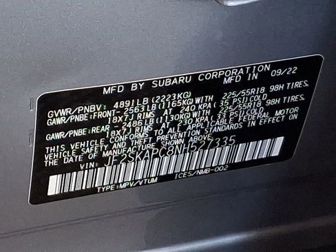 Certified 2022 Subaru Forester Limited w/ Popular Package #3 AWD/4WD image 29