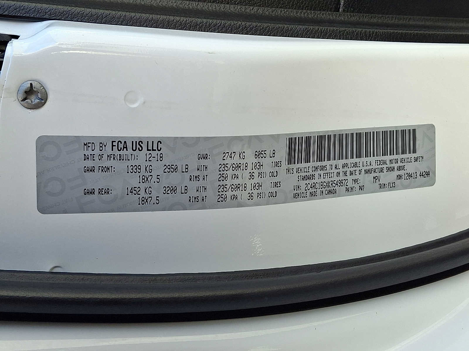 Used 2019 Chrysler Pacifica Touring-L FWD image 29