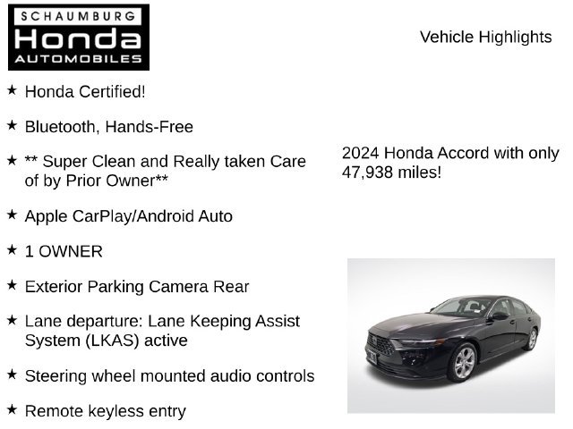 Used 2024 Honda Accord LX image 14