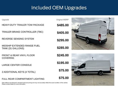 Used 2024 Ford Transit 250 148 High Roof Extended image 11