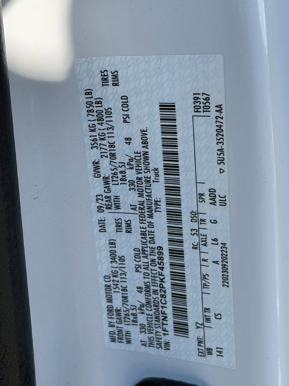 Used 2023 Ford F150 XL w/ Max Trailer Tow Package RWD image 28