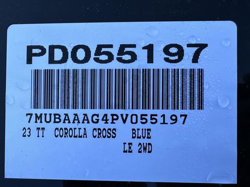 Certified 2023 Toyota Corolla Cross LE image 57