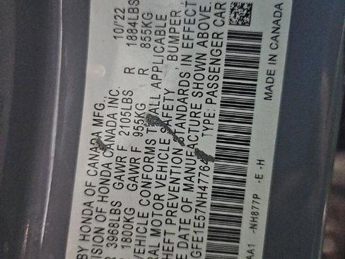 Used 2022 Honda Civic Si image 10