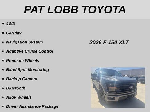 Used 2026 Ford F150 XLT w/ Equipment Group 302A MID AWD/4WD image 17