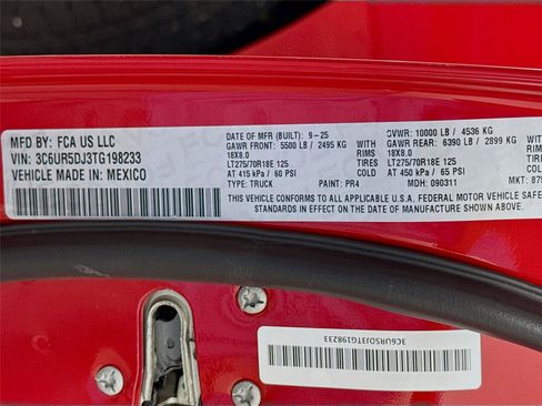 Used 2026 RAM 2500 Big Horn AWD/4WD image 39