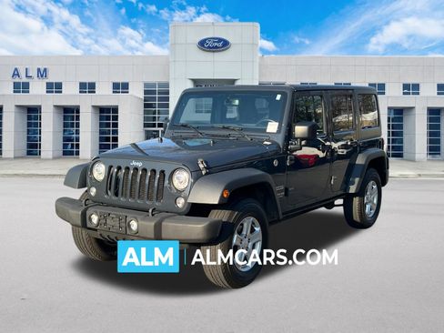 Used 2017 Jeep Wrangler Unlimited Sport w/ Quick Order Package 23S AWD/4WD image 1