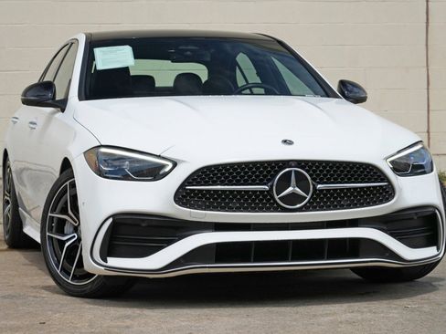 Used 2022 Mercedes-Benz C 300 Sedan w/ AMG Line w/ Night Package image 2