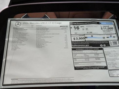 New 2026 Mercedes-Benz AMG GT 63 image 21