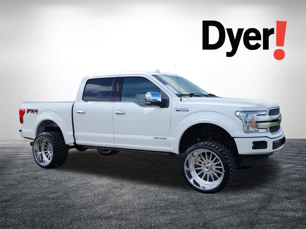 Used 2018 Ford F150 Platinum w/ Equipment Group 701A Luxury AWD/4WD image 2