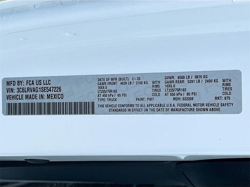 Used 2025 RAM ProMaster 1500 image 28