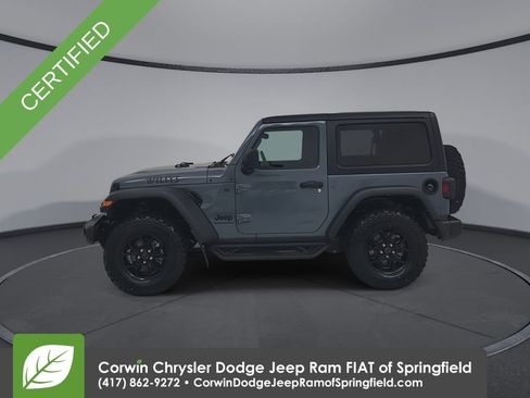 Certified 2024 Jeep Wrangler Sport AWD/4WD image 10
