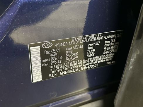 Used 2022 Hyundai Santa Fe Limited image 29