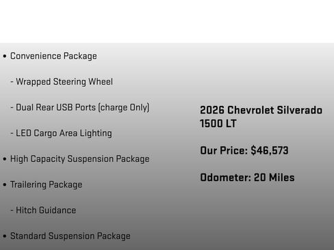 Used 2026 Chevrolet Silverado 1500 LT AWD/4WD image 12