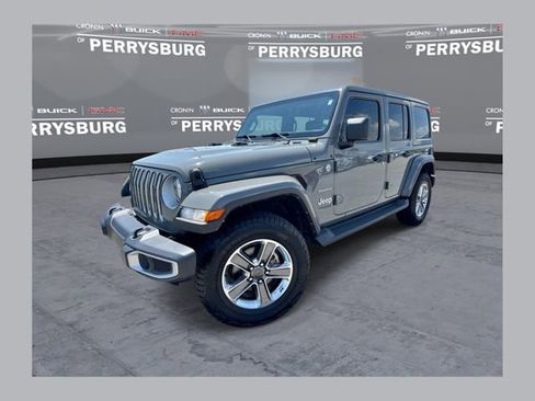 Used 2022 Jeep Wrangler Unlimited Sahara AWD/4WD image 1