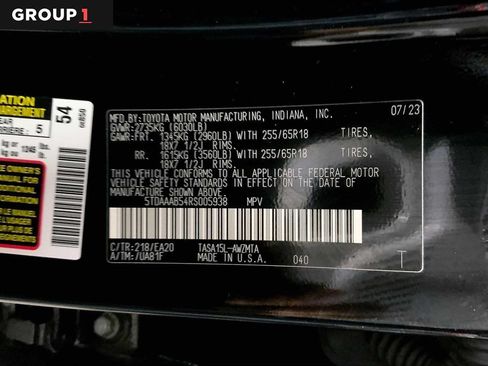 Certified 2024 Toyota Grand Highlander AWD image 37