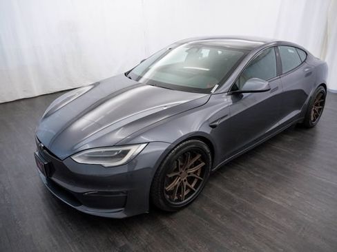 Used 2021 Tesla Model S Plaid AWD/4WD image 3