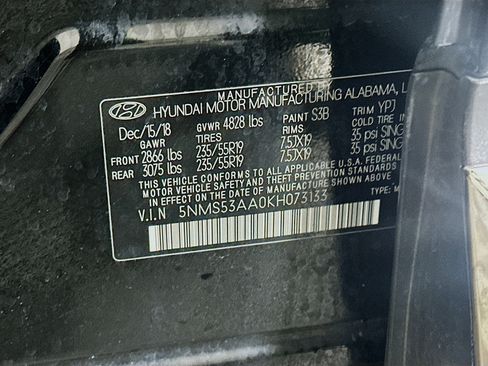 Used 2019 Hyundai Santa Fe FWD image 12