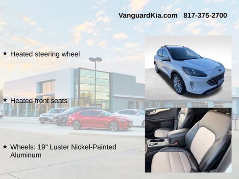 Used 2022 Ford Escape Titanium w/ Titanium Elite Package image 18