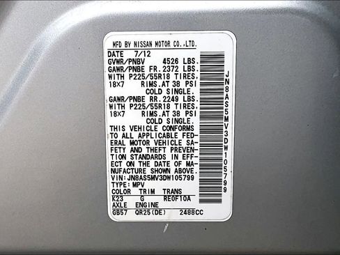 Used 2013 Nissan Rogue SL AWD/4WD image 24