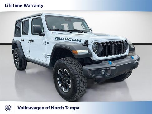 Used 2024 Jeep Wrangler Unlimited Rubicon 4xe AWD/4WD image 1