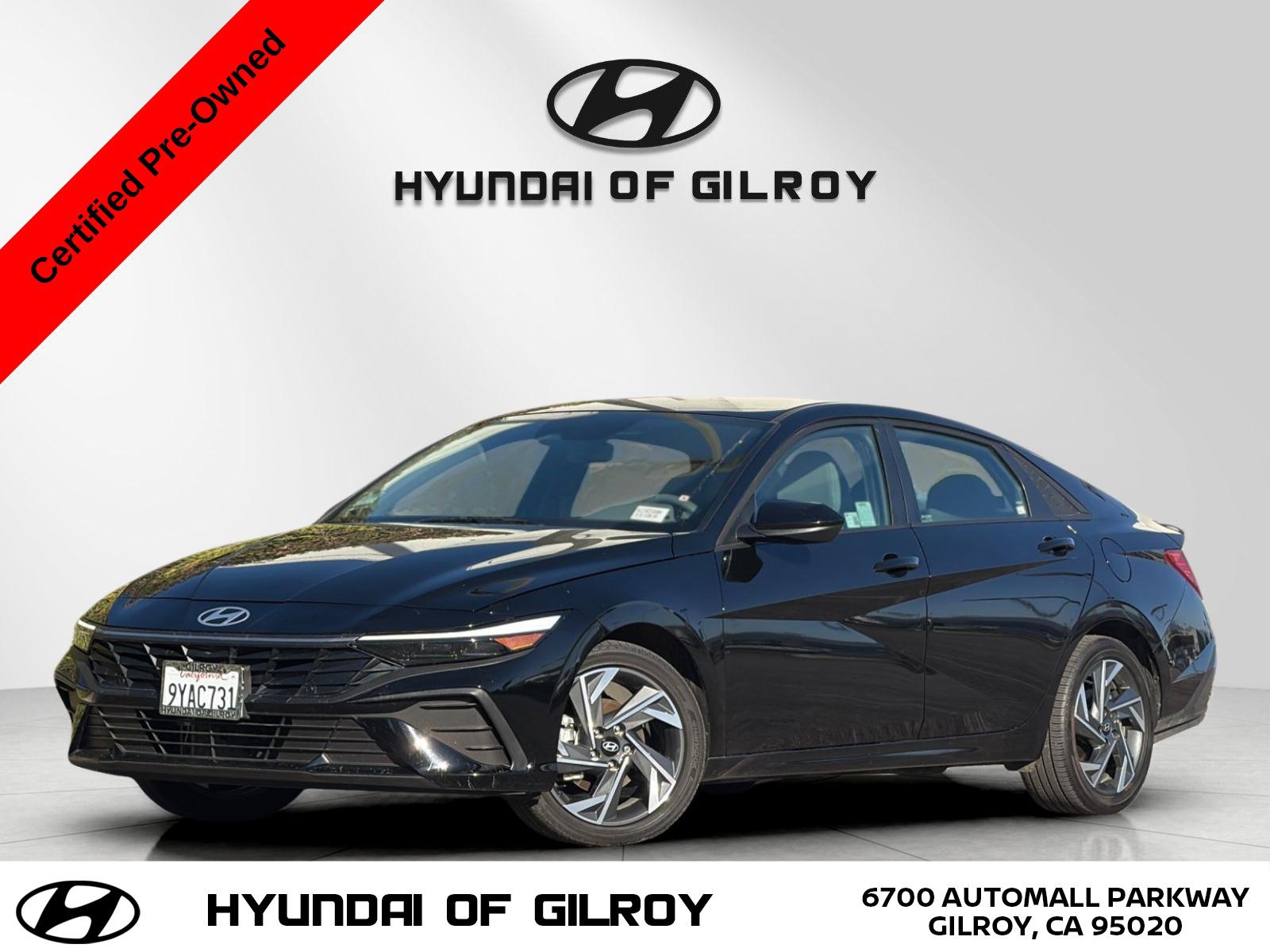 Certified 2025 Hyundai Elantra SEL FWD image 1