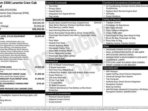 New 2026 RAM 2500 Laramie AWD/4WD image 6