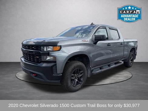 Used 2020 Chevrolet Silverado 1500 Custom Trail Boss w/ Custom Convenience Package AWD/4WD image 5