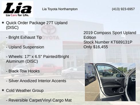 Used 2019 Jeep Compass Sport AWD/4WD image 21