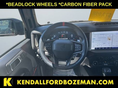 Used 2024 Ford Bronco Raptor w/ Interior Carbon Fiber Pack 6 AWD/4WD image 12