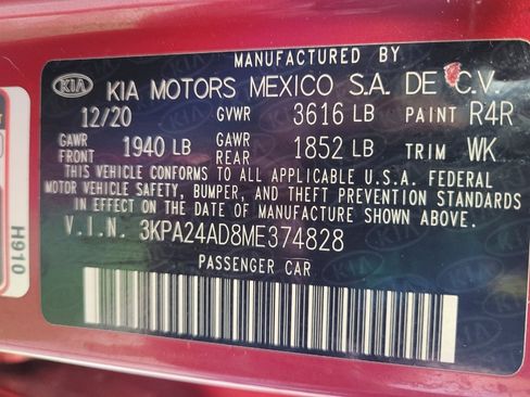 Used 2021 Kia Rio S FWD image 33