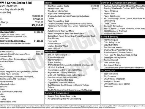 Used 2016 BMW 528i Sedan image 7