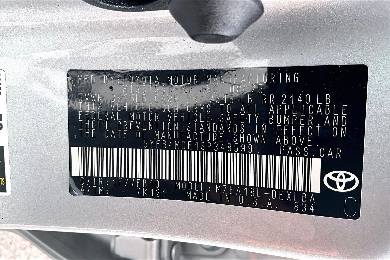 Used 2025 Toyota Corolla LE FWD image 29