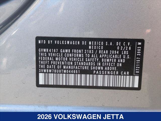 Certified 2026 Volkswagen Jetta Sport FWD image 25